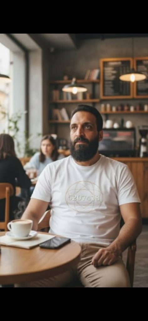 دکتر حسینی در کافه